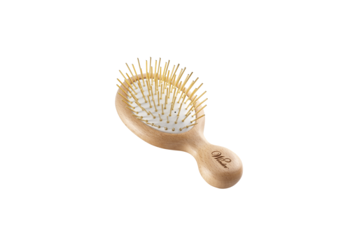 原木柄-磁灸24K純金離子梳針